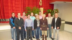 Unser Vorstand nach der Hauptversammlung 2011