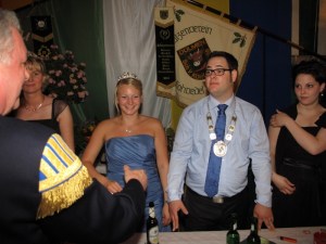 Dennis mit seiner Königin Maren