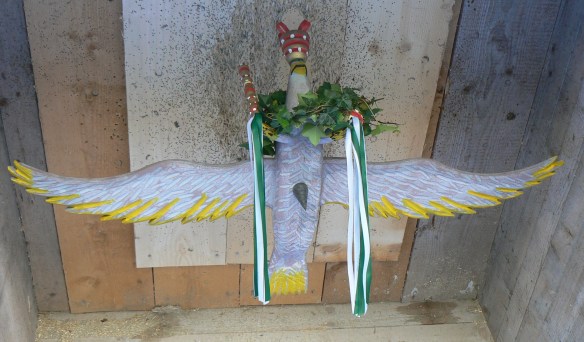 Ist schon ganz gespannt, wer ihn runterholt