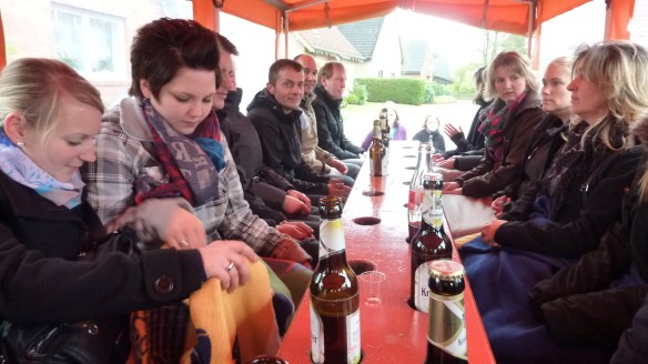 Kuschelig war es und nett