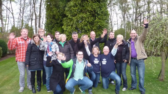 Die Regenten in bester Laune