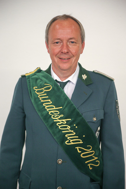 Bundesschützenkönig Wolfgang Liedtke kommt zum Schützenfest