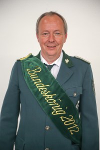 Bundesschützenkönig Wolfgang Liedtke kommt zum Schützenfest