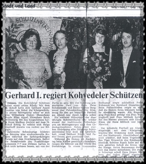 1974 Appel Willenberg, Meißner Masthoff