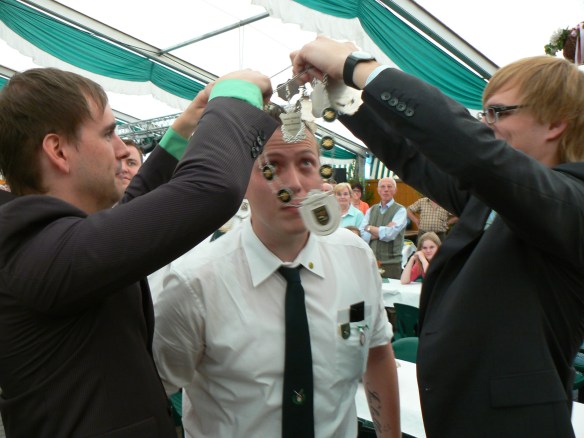 Proklamatin Jungschützenkönig und Prinzgemahl Alexander Jasper