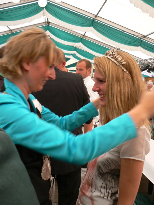 Proklamation Königin Vanessa Jasper