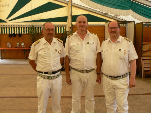 Gottfried Neumark, Martin Wewerink und Klaus Dähling mit besonderen Verdiensten