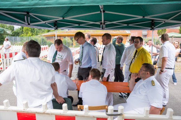 Reger Andrang an der Vorgelstange