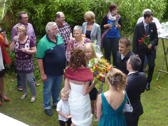 Zahlreiche Gratulanten