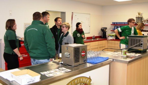 Leisteten "Aufbauarbeit" und übernahmen die frühen Schichten: viele Jungschützen