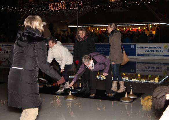 Die perfekt ausgefeilte Technik unserer Damen kam auf der Bahn nicht zur Geltung