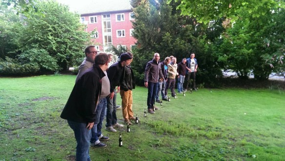 Ritterspiele der Moderne. Flunkyball in der Regierungsmetropole