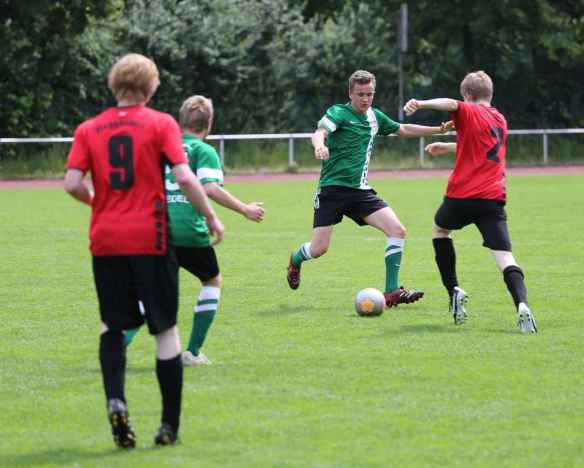 Spannender Verlauf zwischen uns und Pluggendorf