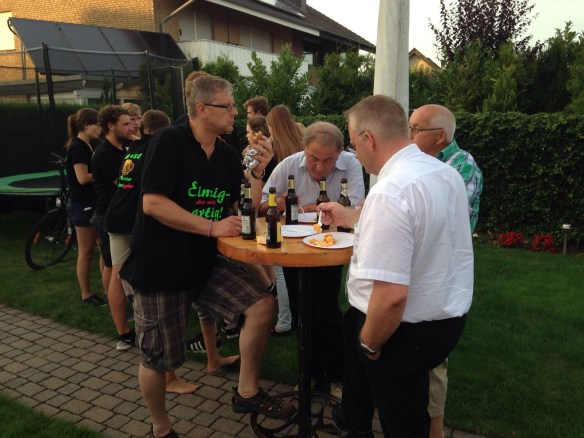 Da werden erste Ideen geschmiedet