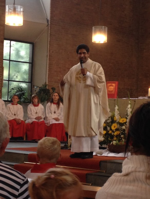 Emotional und doch auch nachdenklich. Davis Puthussery bedankt sich