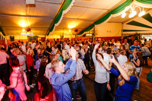 viele junge Leute waren dabei