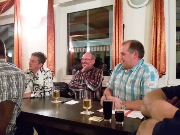 Markus Becker, neuer Chef der Altschützen führt durch die Versammlung 