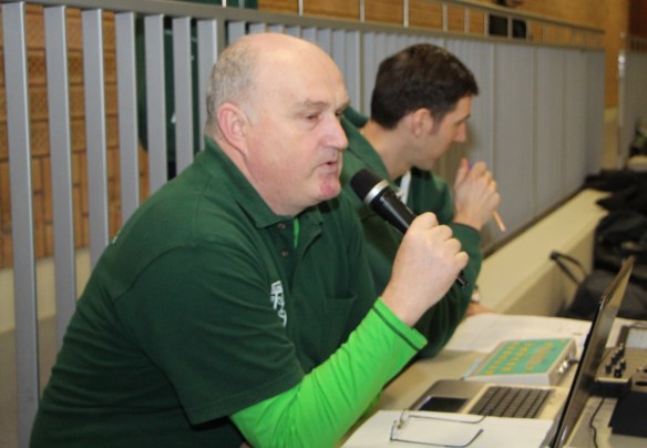 Eine perfekte Turnierleitung: Martin Wewerink und Hermi Fauler