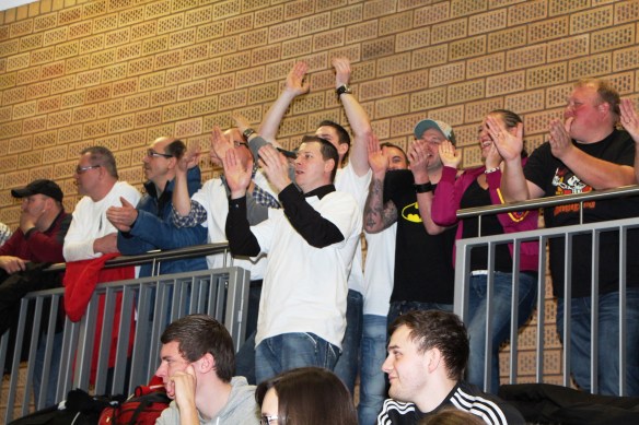 Die Nietröter zeigten sich als wahre Stimmungskanonen