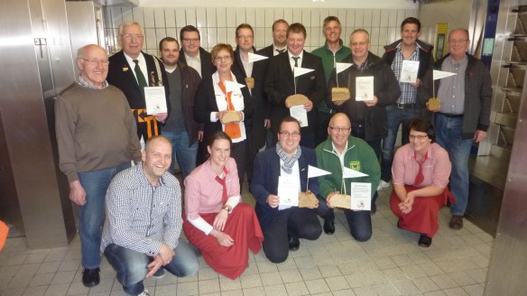 Regen Zuspruch fand die Brotverkostung in der Bäckerei Böckmann