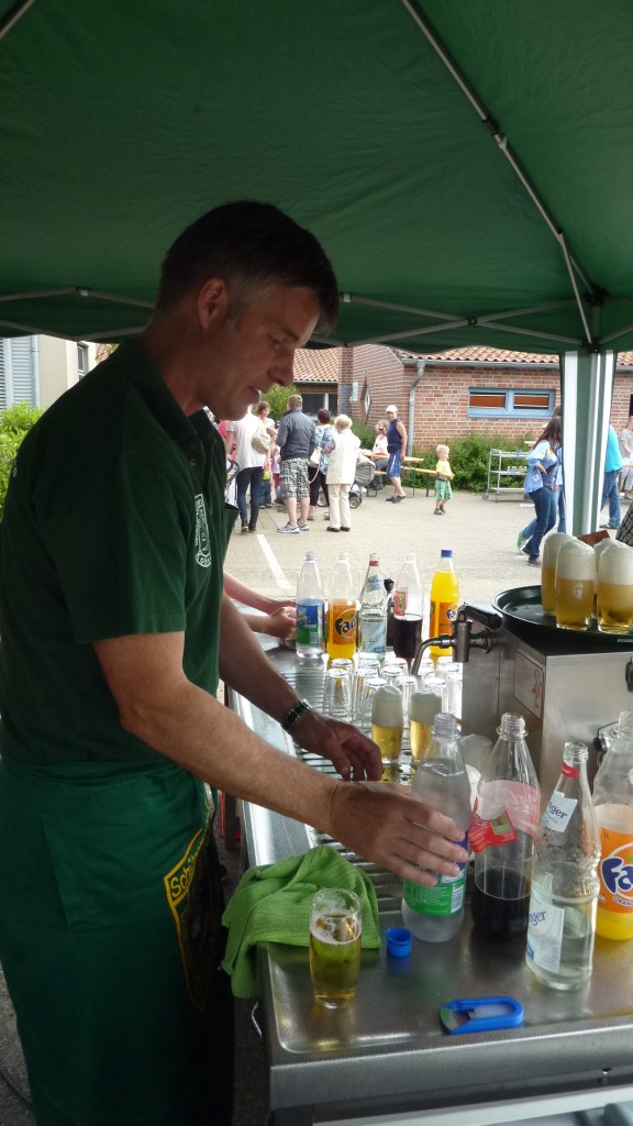 Da fühlt sich der Kassierer wohl.....