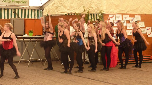 Bezauberten auch mit dem Showtanz - Die Figaros