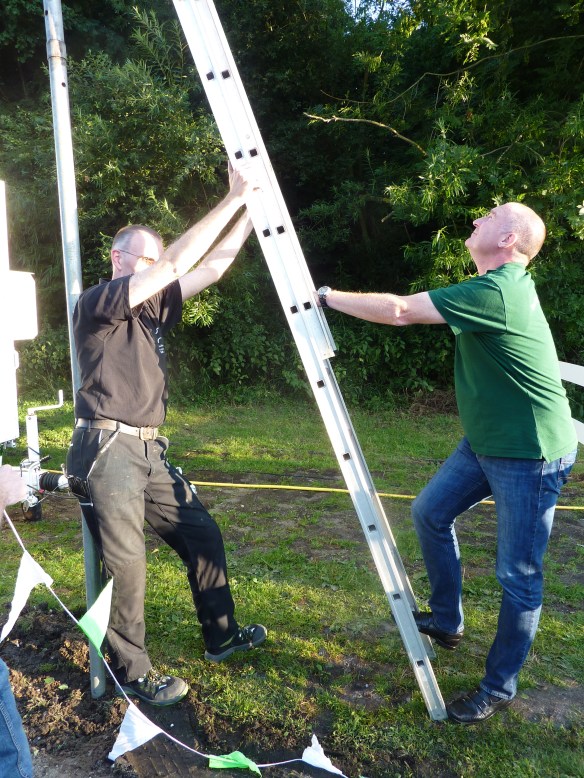 ....aber stets gut gesichert