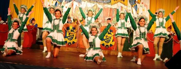 Die Wilmsberger Tanzgarde Steinfurt begeisterte