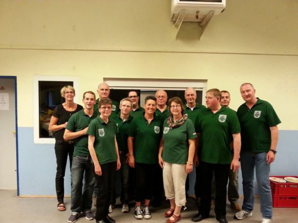 Das Betreuerteam der VIP-Gäste