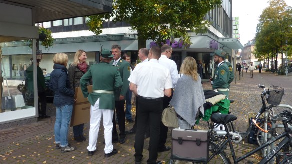 Perfekte Versorgung lange vor dem offiziellen Teil.