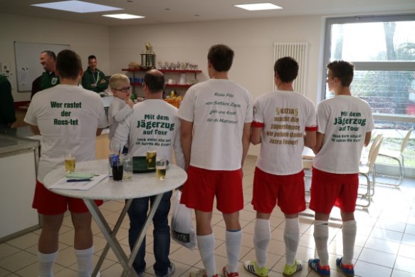 Der Spaß kommt nicht zu kurz. Hiddingseler Mode.