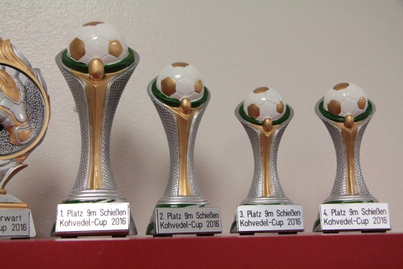 Zum ersten Mal durchgeführt. Das Penalty-Schießen.