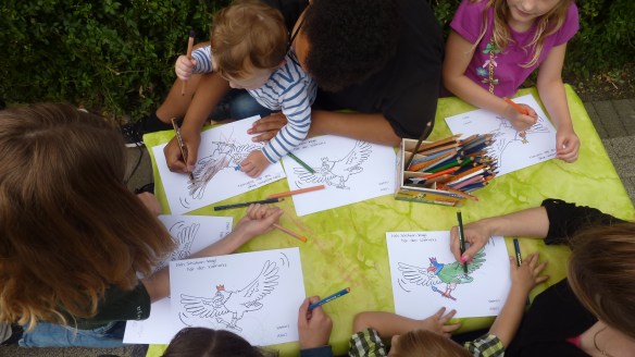 Eine vom Kinderhaus sehr gut vorbereitete Aktion