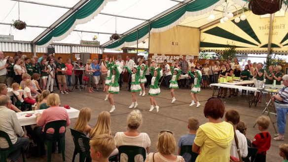 Auch die jüngsten Tänzerinnen begeisterten das Publikum