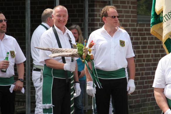 Hatte den Vogel von Anfang an im Griff. Thomas Elsbecker senior.