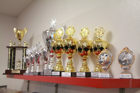 Um diese Pokale wurde engagiert aber fair gekämpft