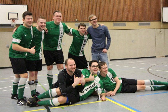 Freuten sich über den zweiten Platz beim Neunmeterschiessen. Unsere Kohvedeler